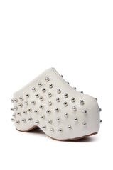 AZALEA WANG “ROMESCO” Bone Clog