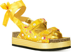 AZALEA WANG “MAKLEY” Ankle Wrap Platform Sandal