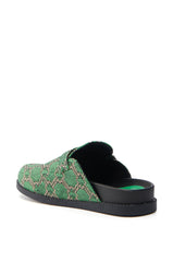 AZALEA WANG “INFORMER” Green Snake Clog