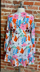 Floral Print Swing Dress