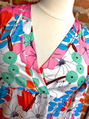 Floral Print Swing Dress