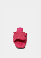 SHUSHOP “DAISY” Slide Sandal – Hot Pink