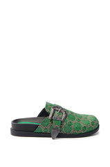 AZALEA WANG “INFORMER” Green Snake Clog