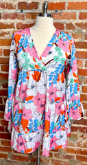 Floral Print Swing Dress