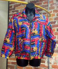 EVR silk bomber jacket