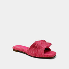 SHUSHOP “DAISY” Slide Sandal – Hot Pink