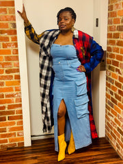 Lightweight Flannel Duster